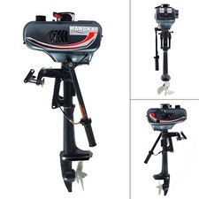 3.5HP 2 Stroke Outboard Motor Manual Start Fishing Boat Engine CDI System picture