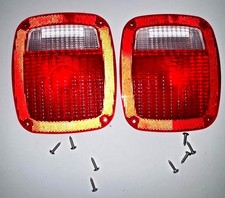 Set of 2 Grote 9130 DOT for GROTE 5370 5371 Tail Light Replacement Lens Lenses picture