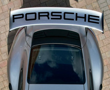 Spoiler Wing Decal Script Font Compatible with Porsche 911 GT3 RS 991 picture