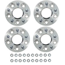 ACCELATEC Front And Rear Wheel Spacer Kit 20mm Silver Focus ST/RS 2013-2018 picture
