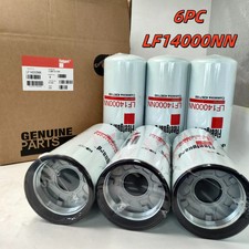 6 Pack Genuine Fleetguard LF14000NN Oil Filter Cummins ISX 4367100  picture