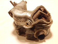 TRIUMPH CUB T20 OVAL CYLINDER HEAD W/ GOOD FINS T20S T20T T20SC TIGER picture