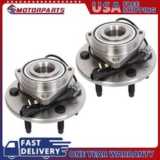 Pair Front Wheel Hub Bearing Assembly For Chevy Silverado GMC Sierra 2014-2018 picture