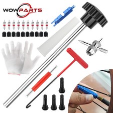 30PCS Quick Change Tire Valve Tool Kit Replacement with 4 TR413 4-Way Valve Tool picture