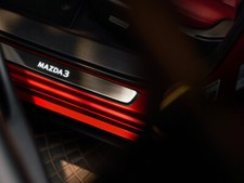 Mazda3 Illuminated (FRONTS ONLY) Doorsill Trim Plates (set of 4) BDGHV1370A picture