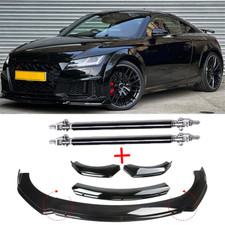 Front Bumper Lip Part Accessories Splitter Spoiler For Audi TTS Quattro Coupe picture