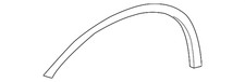 Genuine Nissan Wheel Opening Molding 63873-6GA0B picture