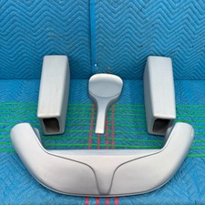 Universal Go Kart Racing Silver Bodywork Plastics Kit Front Bumper Side Pods OEM picture