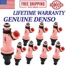 8pc OEM DENSO Fuel Injectors For 2001-2006 Lexus LS430 4.3L V8 picture