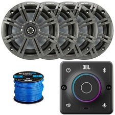JBL AURA-BT-M Marine Compact Receiver, 4x 6.5