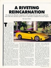 1991 1994 Iso Rivolta Grifo 90 concept  - Classic Original Article H53 picture