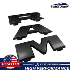 2019-2023 Matte Black Front Grille Emblem Badge Fits for RAM 1500 68311411AA picture