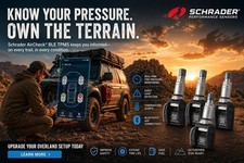 Overlanding TPMS - Schrader AirCheck BLE Retrofit System (4 Pack) Smartphone App picture