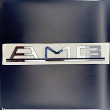 AMG Mercedes Pre Merger C126 W126 R107 W124 C124  emblem badge picture