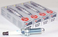 4 Pack Genuine Authentic NGK 90288 Laser Iridium Spark Plug DILKAR7M8 for Mazda picture