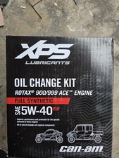 Can-Am XPS SxS 4T 5W40 Full Synthetic Oil Change Kit Rotax 900/999 ACE- 9779502 picture