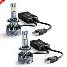 AUXITO X5 Series H7 LED Headlight High & Low Beam Bulbs Kit 170W 3200LM 6500K 2x picture