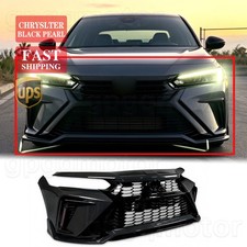 For Honda Civic 2022-26 Yofer Style Pearl Black Front Bumper Replacements W/DRL picture