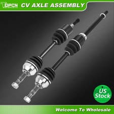 Front CV Axle Shaft Pair 2 for 2008-2013 Nissan Rogue 2014-2015 Rogue Select AWD picture