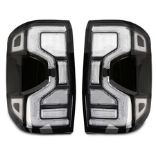For Ford Ranger XL XLT 2024 2025 Clear LED Tail Light Rear Upgrade Lamps Brake picture