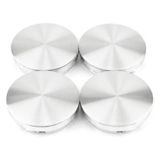4pcs 56mm 2.2in Universal Wheel Center Caps Equipped Solid Color Aluminum Badges picture