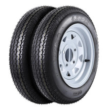 Garvee 2-Pack 4.80-12 Trailer Tires with 12