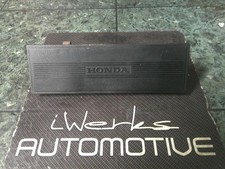 OEM Rare 88-91 Honda Civic CRX EF SH3 SH2 Radio Block Off Plate Single DIN DV picture