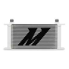 Mishimoto MMOC-19WT Universal Oil Cooler 19-Row, White picture