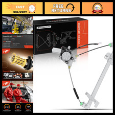 Power Window Regulator with Motor for Front Driver Side (2-Pin) - High Quality R picture