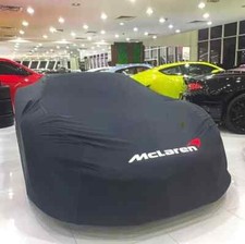 Fits McLaren Indoor Car Cover Custom Fit Breathable Stretch Fabric picture