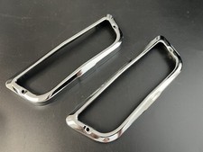 1960 Chevy Impala Belair Biscayne El Camino Parking Light Bezel Pair picture