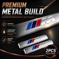 2x Performance Seat Sticker M Emblem Sticker For BMW Performance M5 M2 M3 M4--- picture
