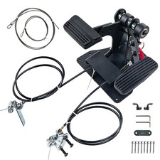 Dual Control Pedal for Right Hand Drive | Passenger Side Universal Gas and Brake picture