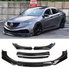 For Acura TLX 2015-2017 Gloss Black Front Bumper Lip Splitter Diffuser Spoiler picture