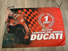 Ducati Corse Casey Stoner 2007 MotoGP World Champion Authentic Flag Banner picture
