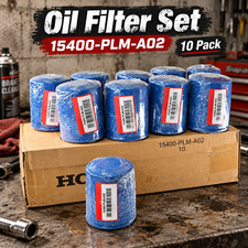 New 10 pack Honda Genuine Oil Filters 15400-PLM-A02 NEW SEALED picture