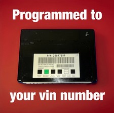 25847589 GM Body Control Module Programmed To Your VIN BCM picture