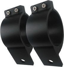 Pair 3 Inch Aluminum Mounting Bracket Tube Clamp for Bullbar Roof Rack Roll picture