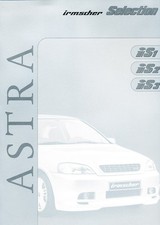 2000 2001 Irmscher Opel Astra Tuning German Original Sales Brochure picture