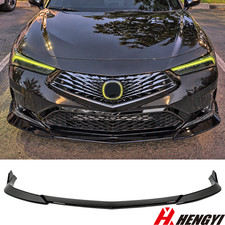 For 23-25 Acura Integra TR-Style Gloss Black Front Bumper Lip Body Kit Spoiler picture