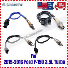 4PCs Up & Downstream Oxygen O2 Sensor For 2015-2016 Ford F-150 3.5L Turbo picture