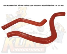 OBX Silicone Radiator Hose Kit 00-05 Mitsubishi Eclipse GT GTS 3.0L V6 6G72 Red picture