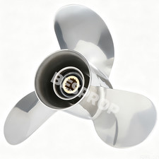 13 1/4 x 17 Stainless Outboard Boat Propeller For Yamaha 50-130HP 15Tooth picture