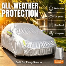 SUV Full Car Cover Waterproof Rain Dust UV For Jeep Ford BMW X3 X4 X5 2000-2022 picture