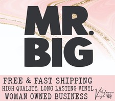 Mr. Big Band Logo Vinyl Decal Sticker for Cars/Windows/Cups picture