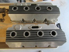 Vintage Keith Black 426 572 Hemi Finned Aluminum Valve Covers Very Nice picture