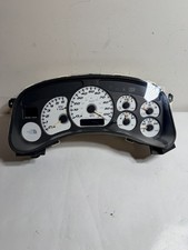 99-02 Chevrolet Avalanche North Face Edition White Gauges Instrument Cluster T13 picture