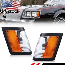 2PCS OE-Style Front Headlight Side Marker Lights For 1984-1987 Buick Regal picture