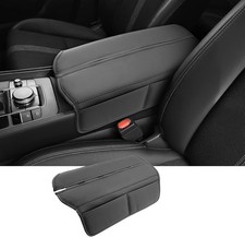 Leather Cushion Armrest Cover for Center Console Mazda CX-50 2023-2026 Padded picture