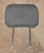One 2021-2025 Ford F150 XLT Front Seat Head Rest Gray Patterned Cloth (1) picture
